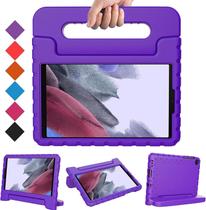 Capa infantil para Samsung Galaxy Tab A7 Lite 8,7 polegadas 2021 (SM-T220/T225), capa para Galaxy Tab A7 Lite, capa com suporte conversível leve à prova de choque para Samsung Galaxy Tab A7 Lite 8,7" 2021, roxa