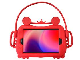 Capa Infantil Para Tablet Multilaser M8 Antiqueda - Vermelha