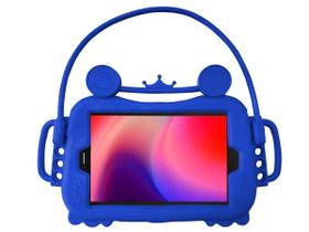 Capa Infantil Para Tablet Multilaser M8 Tela 8 Polegadas Suporte Veicular Anti Impacto Silicone