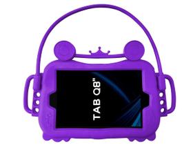 Capa Infantil Para Tablet Positivo Tab Q8 T800 Suporte Veicular Anti Impacto Antiderrapante Macia