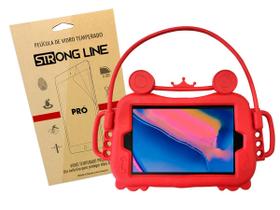 Capa Infantil Para Tablet Tab A 8 P200 P205 Tela 8 Suporte Veicular Anti Impacto + Pelicula de Vidro