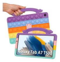 Capa Infantil Pop It Para Tablet Galaxy A7 10.4 T500 T505