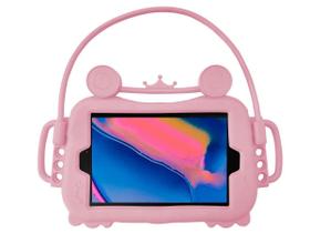 Capa Infantil Tab A 8 P200 P205 Suporte Veicular Top - Rosa