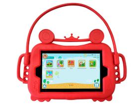 Capa Infantil Tablet 8 Polegadas Suporte Carro Macia Verde