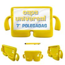 Capa Infantil Universal Para Tablet 7" Pol + Caneta Touch