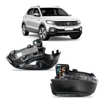 Capa Inferior Retrovisor T-Cross / 19 a 22 - Lado Direito (Passageiro) Capa Inferior Retrovisor T-Cross / 19 a 22 - Lado Direito (Passageiro)