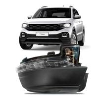 Capa Inferior Retrovisor T-cross 2019 2020 C/pisca C/f Luz