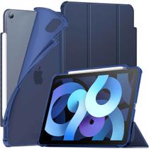 Capa INFiLAND Anti Impacto iPad Air 4 10.9 pol 2020 A2072 A2316 A2324 A2325 Função Wake Sleep Suporte Caneta