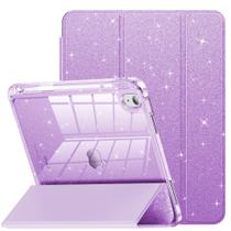 Capa INFILAND compatível com iPad 11ª geração, 11", 2025, violeta pálido