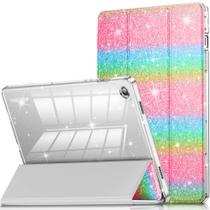Capa INFILAND Galaxy Tab A9 Plus 11" 2023 Glitter Rainbow
