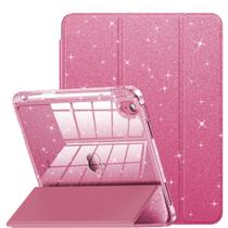 Capa INFILAND para iPad 11" A16 10,9" 10ª Geração Glitter Rosa Capa INFILAND para iPad 11" A16 10,9" 10ª Geração Glitter Rosa