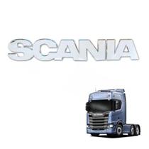 Capa Inox Emblema da Grade Compatível com Scania P S5 Antigo Capa Inox Emblema da Grade Compatível com Scania P S5 Antigo