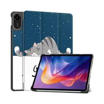 Capa Inteligente De Couro PU De 11 Polegadas Para Xiaomi Redmi Pad 2 Com Suporte Magnético Tri-Fold