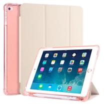 Capa Ipad 7 A2197 A2200 2019 Tela 10.2 Smart Porta Pencil Anti Queda Impacto Emborrachada + Pelicula