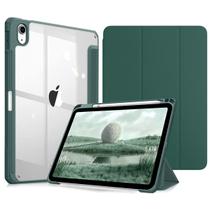 Capa Ipad 9ª 8ª 7ª Geração Case Anti Impacto Suporte Pencil Contracapa Transparente