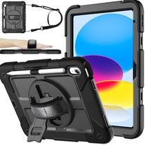 Capa iPad BMOUO para iPad de 11ª e 10ª geração de 11/10,9 polegadas com acessórios