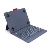 Capa iPad e Tablet com Teclado, Universal telas entre 9 e 11 polegadas, Azul, Originais iPlace