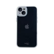 Capa iPhone 15 com Proteção de Câmera, Linha Noronha, Branco - ORIGINAIS IPLACE