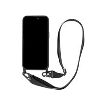 Capa iPhone 15 Pro com Alça, Strap Beagá, iPlace, Preto
