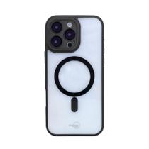 Capa iPhone 16 Pro Max Originais iPlace, Poli com Proteção de Câmera e Indução, Preta