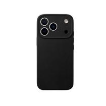 Capa iPhone 17 Pro Silicone Com Proteção de Câmera Originais iPlace, Preto