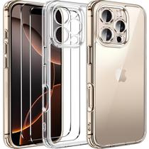 Capa ivoler Clear para iPhone 16 Pro 6.3" 2024 com 2 vidros Capa ivoler Clear para iPhone 16 Pro 6.3" 2024 com 2 vidros