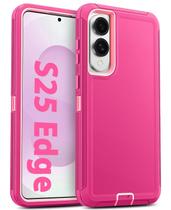 Capa Jelanry para Samsung Galaxy S25 Edge 5G, rosa Capa Jelanry para Samsung Galaxy S25 Edge 5G, rosa