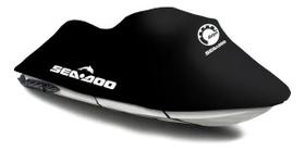 Capa Jet Ski Compatível Sea-Doo Spark 3 Lug. Ripstop Preta Capa Jet Ski Compatível Sea-Doo Spark 3 Lug. Ripstop Preta