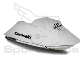 Capa Jet Ski Kawasaki Ultra 260/ 300 Monster - Blackout Cinza Claro Capa Jet Ski Kawasaki Ultra 260/ 300 Monster - Blackout Cinza Claro
