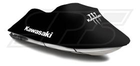Capa Jet Ski Ripstop Preta Compatível Kawasaki SXR800/XI650 Capa Jet Ski Ripstop Preta Compatível Kawasaki SXR800/XI650
