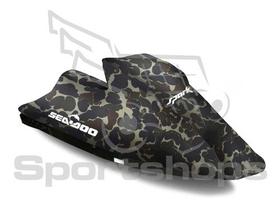 Capa Jet Ski Sea Doo Spark 2 Lugares - Camuflada Logo Spark Capa Jet Ski Sea Doo Spark 2 Lugares - Camuflada Logo Spark