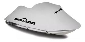 Capa Jet Ski Sea Doo Spark 2 Lugares - Logo Spark - Blackout Capa Jet Ski Sea Doo Spark 2 Lugares - Logo Spark - Blackout