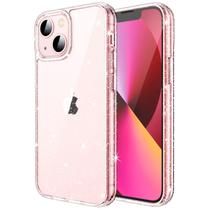 Capa JeTech Glitter para iPhone 13 de 6,1 polegadas à prova de choque transparente Capa JeTech Glitter para iPhone 13 de 6,1 polegadas à prova de choque transparente