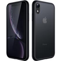Capa JeTech Matte para iPhone XR de 6,1 polegadas preta à prova de choque Capa JeTech Matte para iPhone XR de 6,1 polegadas preta à prova de choque