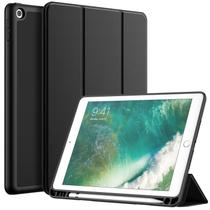 Capa JeTech para iPad 9.7 (6ª e 5ª geração) com porta-lápis preta Capa JeTech para iPad 9.7 (6ª e 5ª geração) com porta-lápis preta