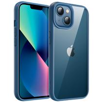 Capa JeTech para iPhone 13 azul à prova de choque de 6,1 polegadas Capa JeTech para iPhone 13 azul à prova de choque de 6,1 polegadas