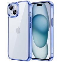 Capa JeTech para iPhone 15 (6,1") - Azul Escuro Capa JeTech para iPhone 15 (6,1") - Azul Escuro