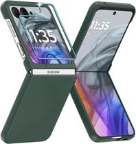 Capa KEKBOXQ para Motorola Razr 2024 com protetor de tela, verde Capa KEKBOXQ para Motorola Razr 2024 com protetor de tela, verde