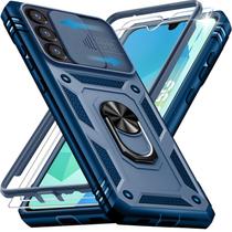 Capa KEKBOXQ para Samsung Galaxy A16 5G à Prova de Choque com Suporte Giratório Capa KEKBOXQ para Samsung Galaxy A16 5G à Prova de Choque com Suporte Giratório