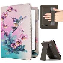 Capa KEROM para Kindle Paperwhite de 6 polegadas (2012-2018) com suporte Capa KEROM para Kindle Paperwhite de 6 polegadas (2012-2018) com suporte
