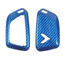 Capa Key Fob de fibra de carbono real Chevrolet Corvette C8