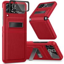 Capa Kickstand Caka para Samsung Galaxy Z Flip 3 5G com câmera