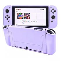 Capa KimmiDirect de Silicone Roxo com Aderência para Switch OLED Capa KimmiDirect de Silicone Roxo com Aderência para Switch OLED