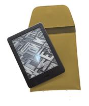 Capa Kindle Material sintético Amarelo - 10ª Geração 6