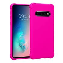 Capa KIOMY para Samsung Galaxy S10, airbag à prova de choque, rosa