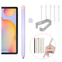 Capa + Kit 5 Pontas E Extrator Para Caneta S-Pen S6 Lite
