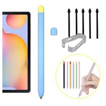 Capa + kit 5 pontas e extrator para Caneta S-Pen S6 Lite