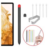Capa + kit pontas para S-Pen Tab S8 SM-X706N SM-X706 Capa + kit pontas para S-Pen Tab S8 SM-X706N SM-X706