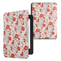 Capa Kwmobile para Amazon Kindle Paperwhite - Modelo Poppy