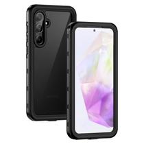Capa Lanhiem para Samsung Galaxy A35 5G IP68 impermeável preta